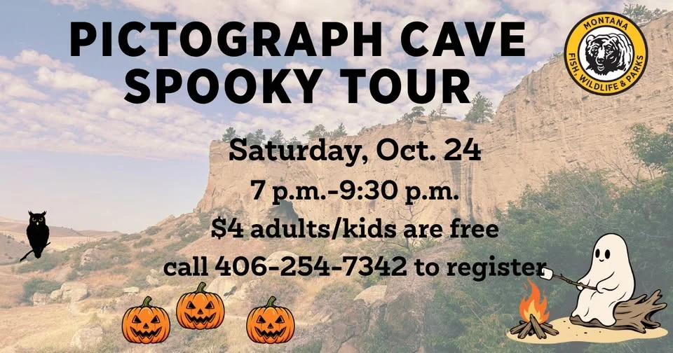 Spooky Tour at Pictograph Cave State Park 