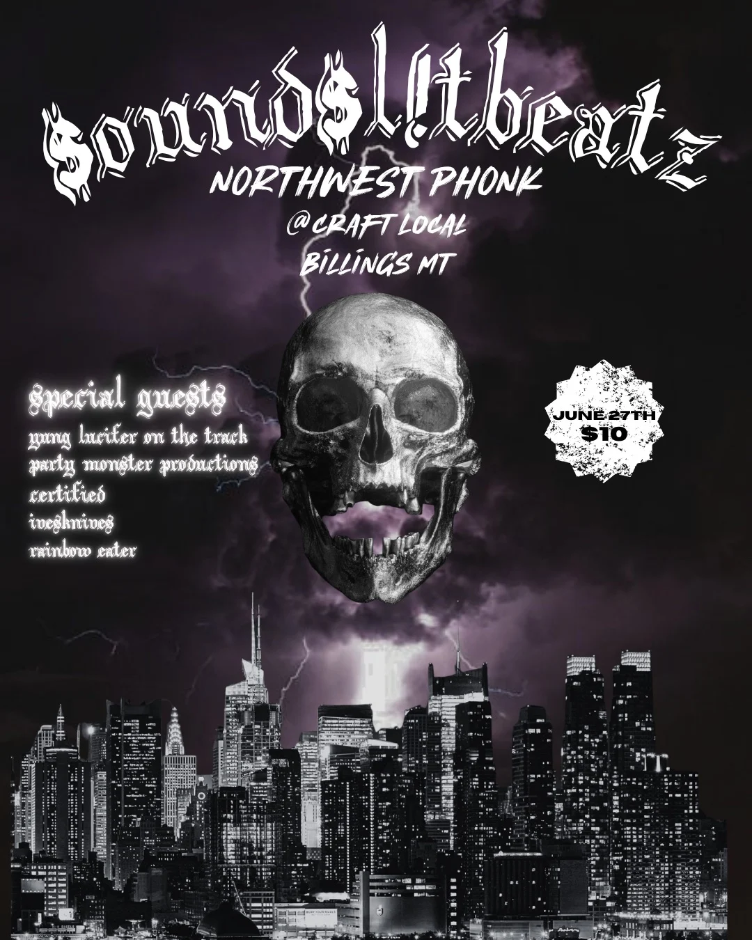 SOUNDSLITBEATZ LIVE IN BILLINGS MT @CRAFT LOCAL