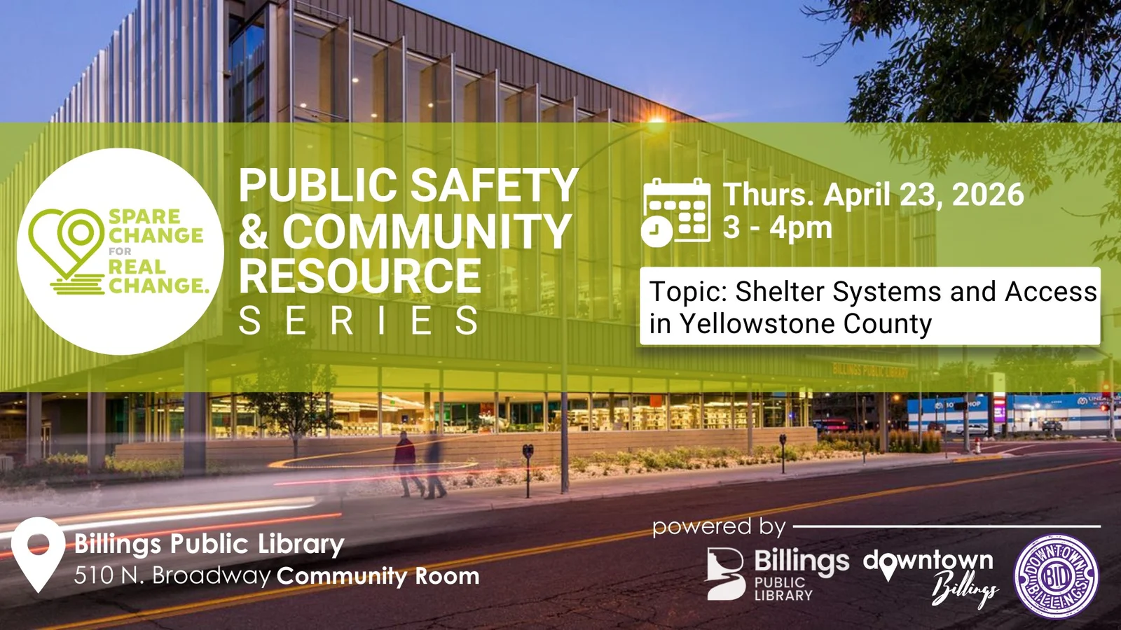 Public Safety & Community Resource Series – Shelter Systems 