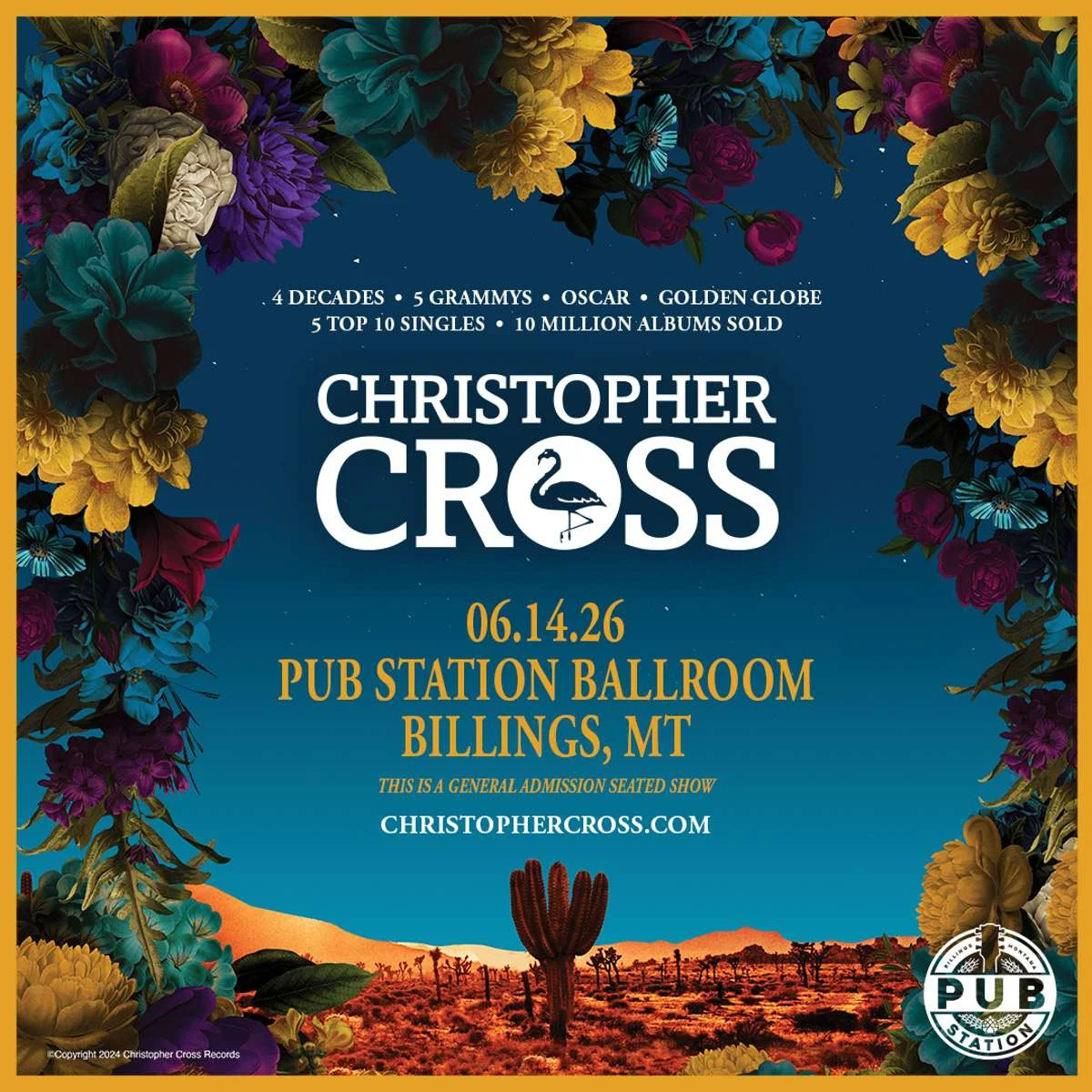 CHRISTOPHER CROSS with special guest AUSTIN JENCKES
