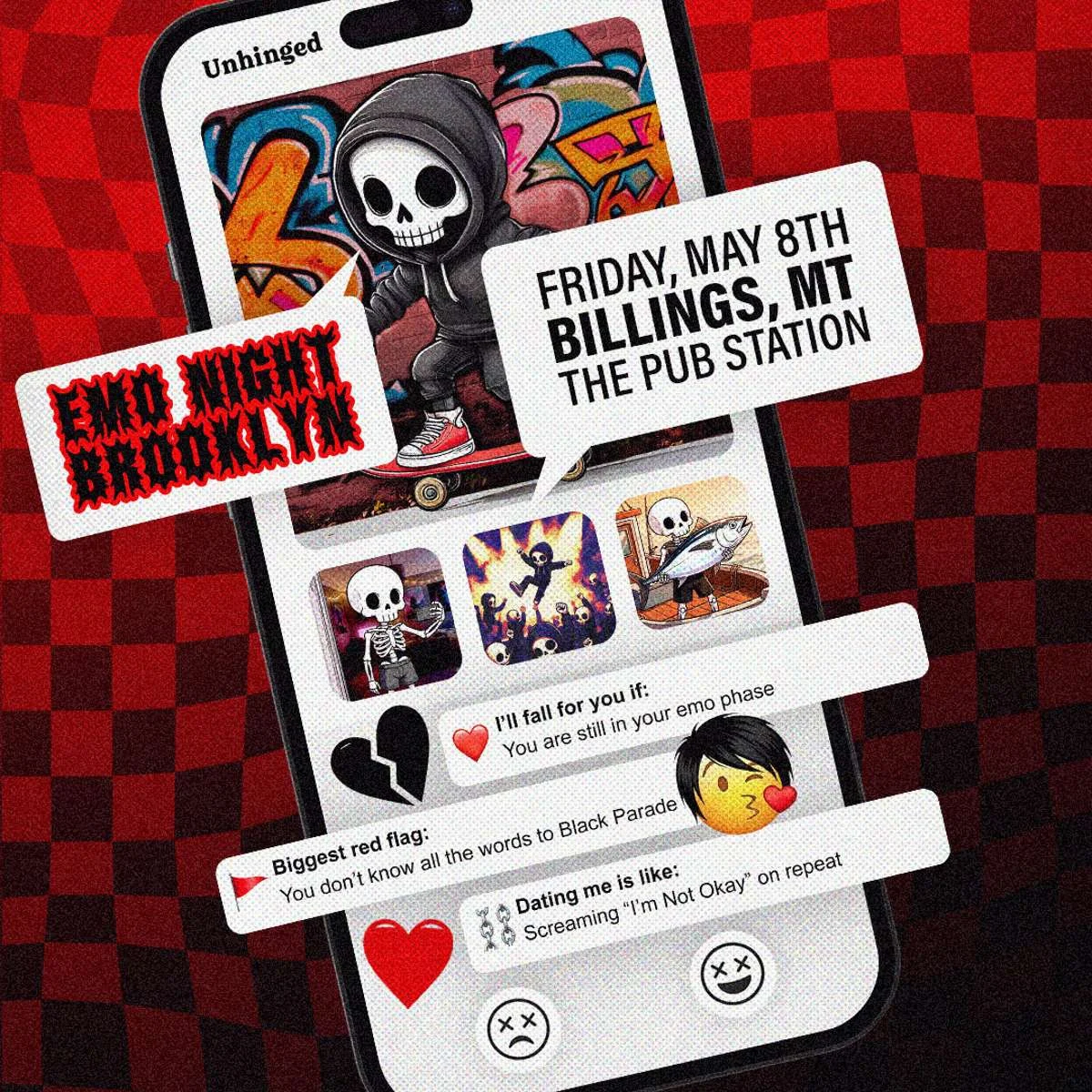 Emo Night Brooklyn – (Ages 18+)